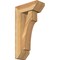 Ekena Millwork Westlake Slat Rough Sawn Bracket w/ Offset Brace, Western Red Cedar, 6"W x 14"D x 26"H BKT0604X14X26WTL06RWR - alternate 1